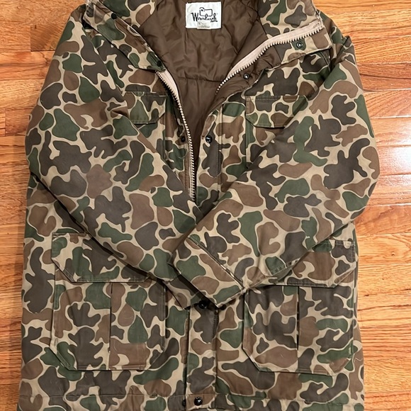 Vintage Woolrich Camo Men's Hunting Zipper Jacket Large USA - Picture 3 of 8